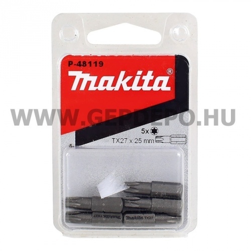 Makita profi bit T27x25 mm - 5 db