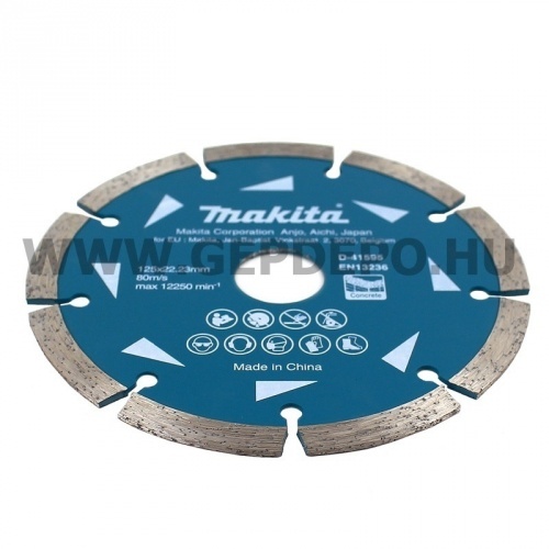 Makita 125mm gyémánttárcsa szegmentált