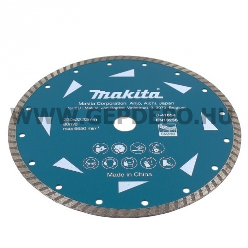 Makita Gyémánttárcsa TURBO 230mm