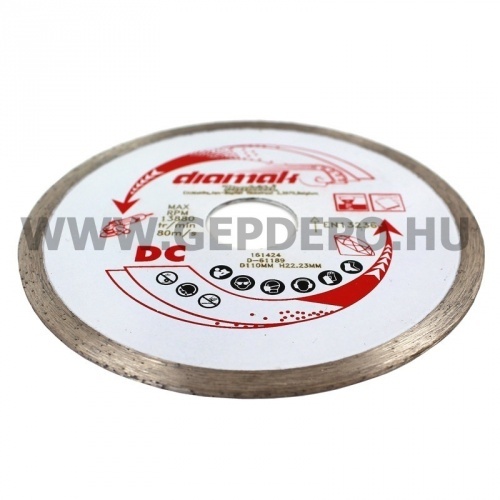 Makita Diamak folyamatos gyémánttárcsa 115mm