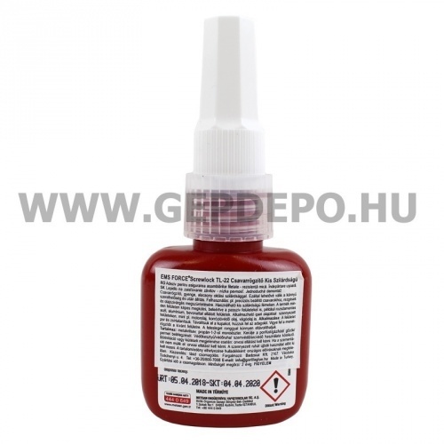 EMS Force TL-22 kis szilárdságú csavarrögzítő ragasztó 15 ml