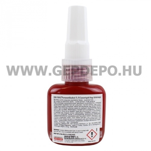 EMS Force TL-70 nagy szilárdságú csavarrögzítő ragasztó 15 ml