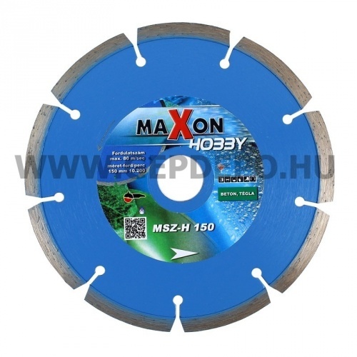 Diatech Maxon szegmenses hobby gyémánttárcsa 150mm