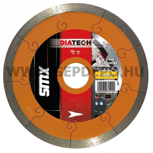 Diatech SMX115T folyamatos gyémánttárcsa 115mm