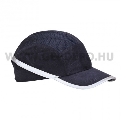Portwest PW69 lélegző ütésbiztos baseball sapka, tengerészkék