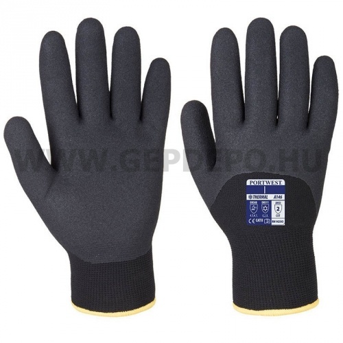 Portwest A146 Arctic téli kesztyű, fekete - XL/10