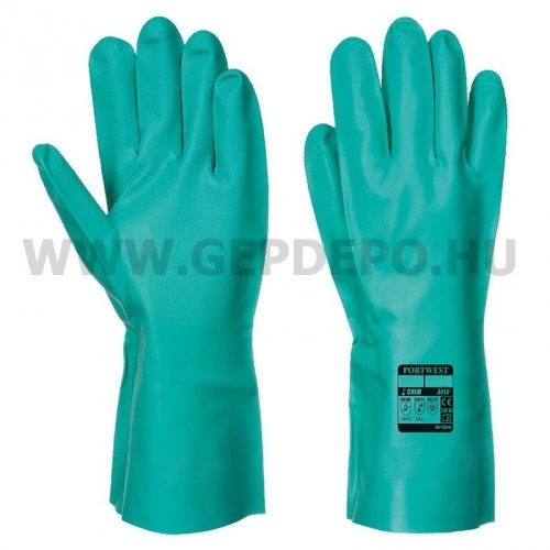 Portwest A810 Nitrosafe vegyszerálló kesztyű - L/9