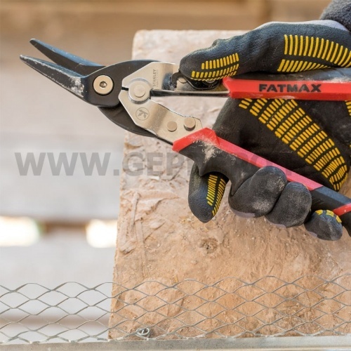 Stanley Fatmax Ergo Aviation Snip lemezvágó olló 250mm balos
