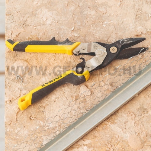 Stanley Fatmax Ergo Aviation Snip lemezvágó olló 250mm egyenes