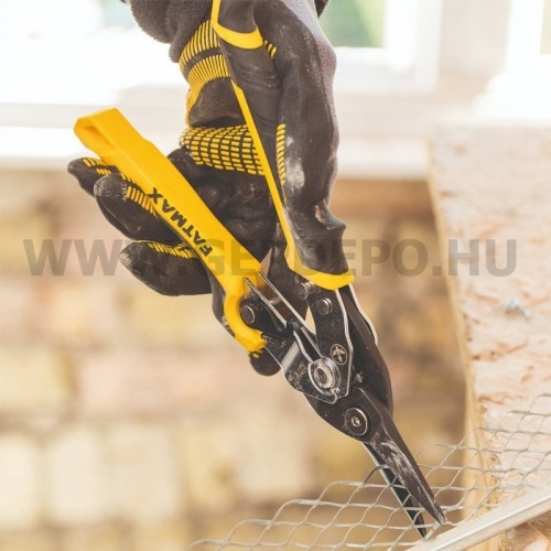 Stanley Fatmax Ergo Aviation Snip lemezvágó olló 250mm egyenes