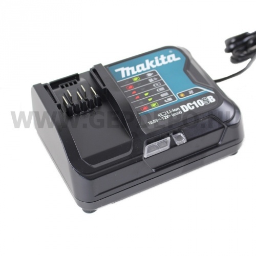 Makita DC10SB akkumulátor gyorstöltő 10,8V-12V Max Li-ion CXT