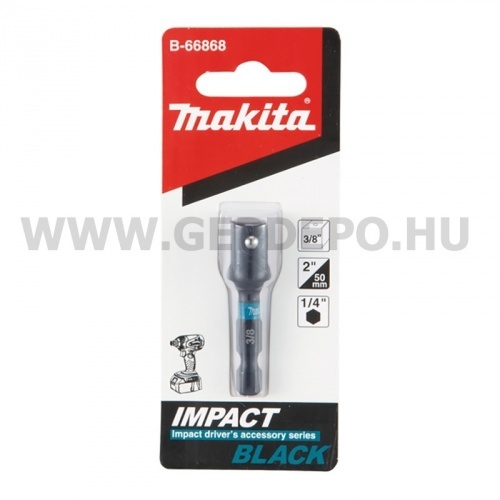 Makita impact BLACK adapter 1/4"-3/8"