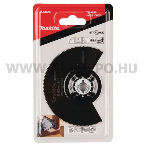 Makita multi szegmens fűrészlap BIM 100mm TMA046