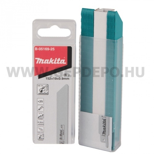 Makita bimetál orrfűrészlap FÉM, általános, TPI:18, 152 mm - 25 db (S922EF)