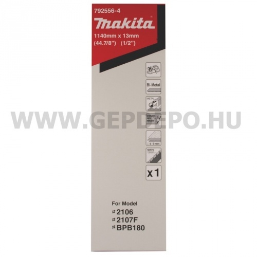 Makita fűrészszalag Z18 INOX 13x1140 mm 1db