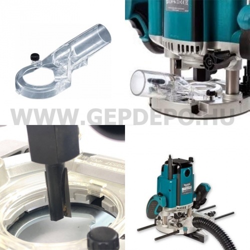 Makita porelszívó adapter felsőmarókhoz