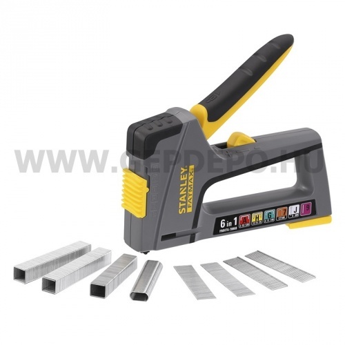 Stanley FatMax TR75 tűzőgép "A" "H" "G" "J" "7" és "9" kapcsokhoz 6-14mm