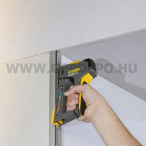 Stanley FatMax TR75 tűzőgép "A" "H" "G" "J" "7" és "9" kapcsokhoz 6-14mm