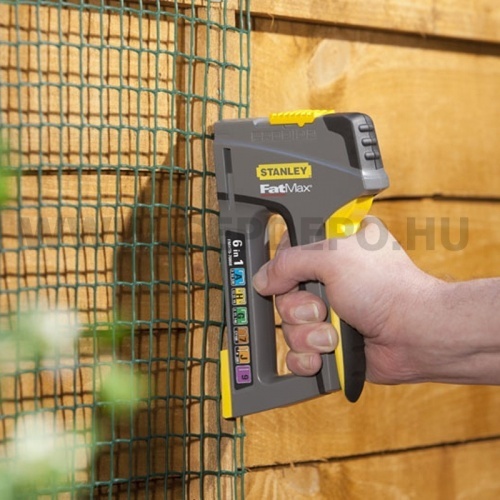Stanley FatMax TR75 tűzőgép "A" "H" "G" "J" "7" és "9" kapcsokhoz 6-14mm