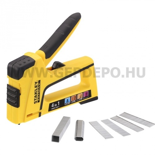 Stanley FatMax TR400 tűző és szegező gép "J" "A" "7" "9" kapcsokhoz 4-14mm