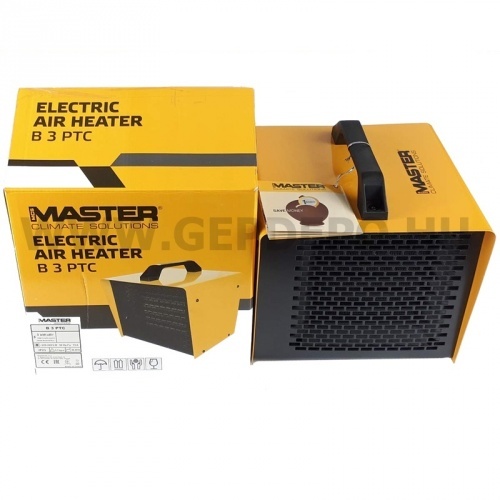 Master B3PTC háztartási elektromos hőlégfúvó 3kW 8,7A