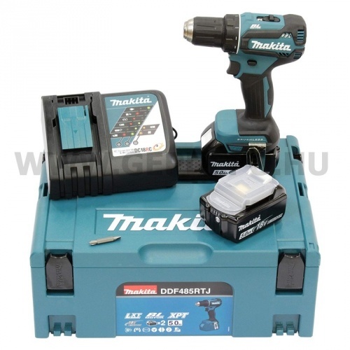 Makita DDF485RTJ akkus fúró-csavarbehajtó 18V LXT MAKPAC