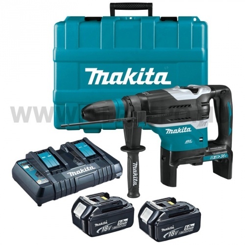 Makita DHR400PT2U SDS-MAX akkus fúró-vésőkalapács AWS technológiával