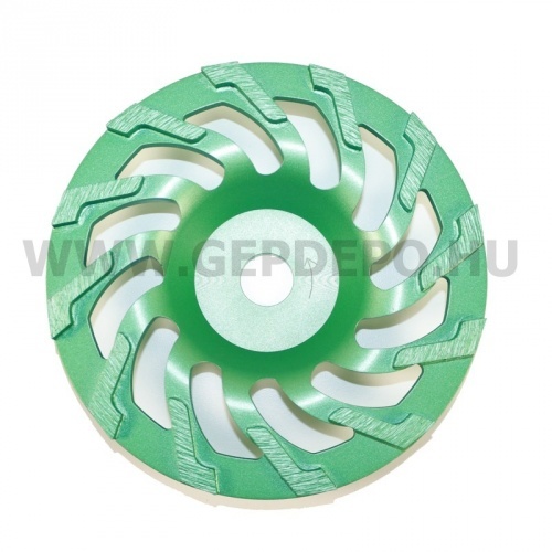 Diatech CCW-STD csiszolótányér 180mm zöld