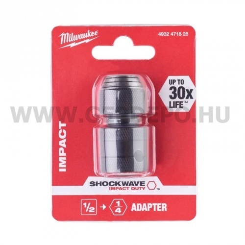 Milwaukee adapter 1/2"-1/4"