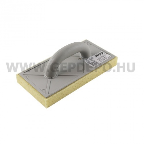 Neo műanyag simító, vízszívó szivacsos 30mm, 280x140mm, műanyag markolat