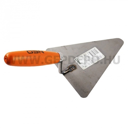 Neo kőműveskanál háromszög alakú 180mm