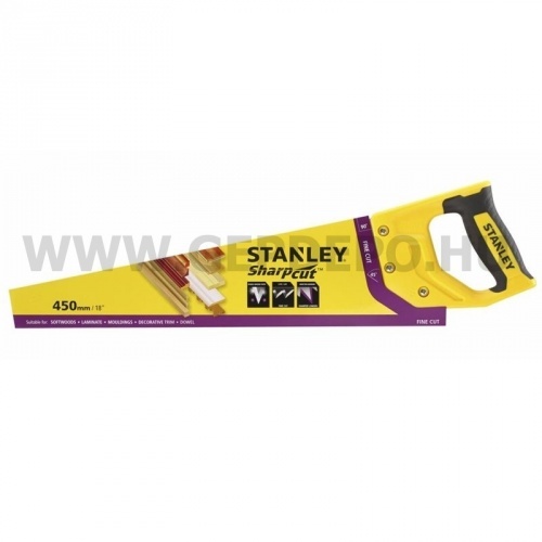 Stanley 2. generációs SharpCut fűrész 11 TPI 450 mm