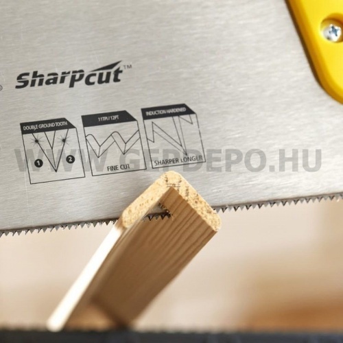 Stanley 2. generációs SharpCut fűrész 11 TPI 550 mm