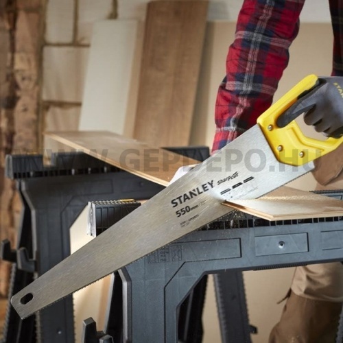 Stanley 2. generációs SharpCut fűrész 11 TPI 550 mm