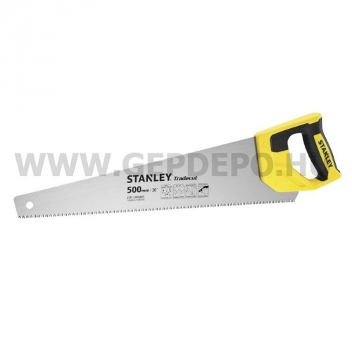 Stanley 2. generációs TradeCut fűrész 8 TPI 500 mm