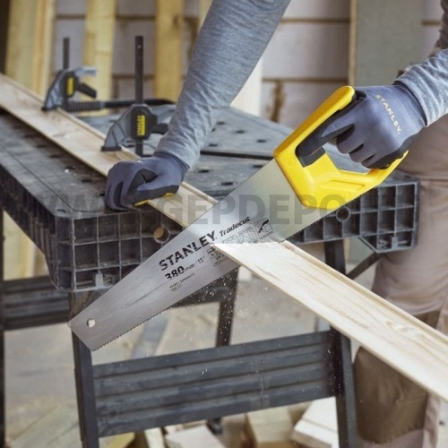 Stanley 2. generációs TradeCut fűrész 11 TPI 380 mm