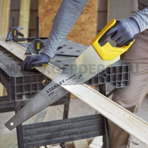 Stanley 2. generációs TradeCut fűrész 11 TPI 500 mm