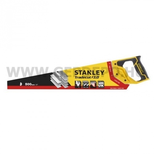 Stanley 2. generációs TradeCut fűrész 11 TPI 500 mm