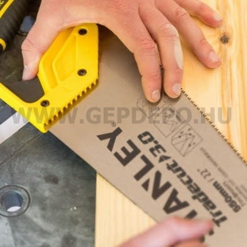 Stanley 2. generációs TradeCut fűrész 11 TPI 550 mm