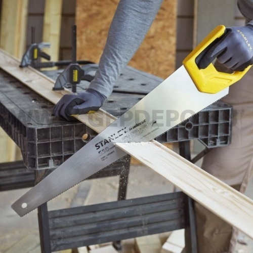 Stanley 2. generációs TradeCut fűrész 11 TPI 550 mm