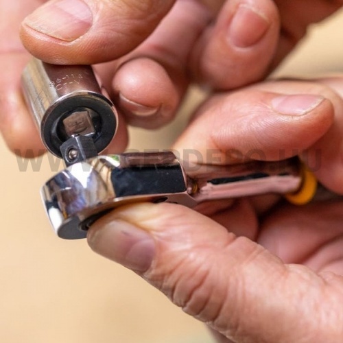 Stanley 1/2" dugókulcs készlet 5 fokonkénti fogazással