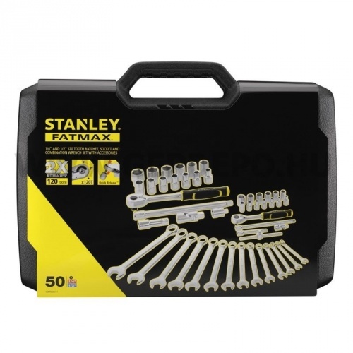 Stanley 1/4" és 1/2" szerszám készlet 49 részes