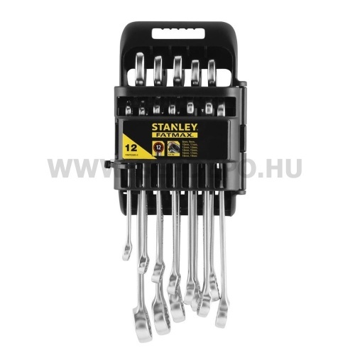 Stanley FatMax csillag-villáskulcs készlet 12 részes