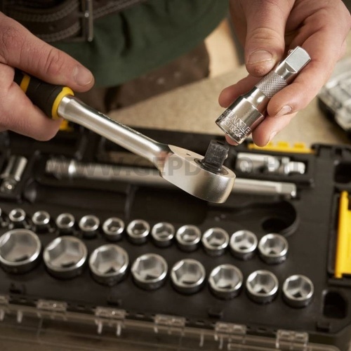 Stanley FatMax 1/2" dugókulcs készlet 26 részes, sorolható dobozban