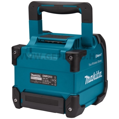 Makita DMR203 Bluetooth TWS akkus hangszóró 18V LXT 10,8V 12Vmax CXT