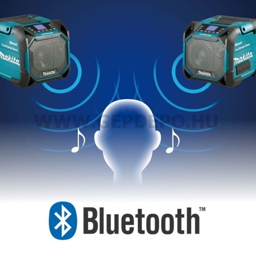 Makita DMR203 Bluetooth TWS akkus hangszóró 18V LXT 10,8V 12Vmax CXT