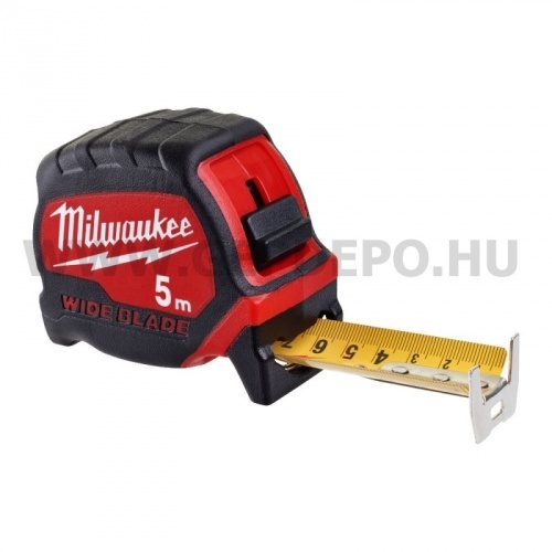 Milwaukee Prémium széles mérőszalag  5 m / 27 mm