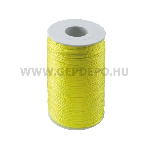 Kapriol kőműves zsinór 100m - sárga - 2mm