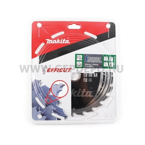 Makita EFFICUT körfűrészlap fa vágáshoz 235mm f:30 Z24