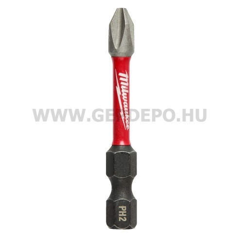 Milwaukee Shockwave Impact Duty kereszt bit PH2x50 mm - 10 db